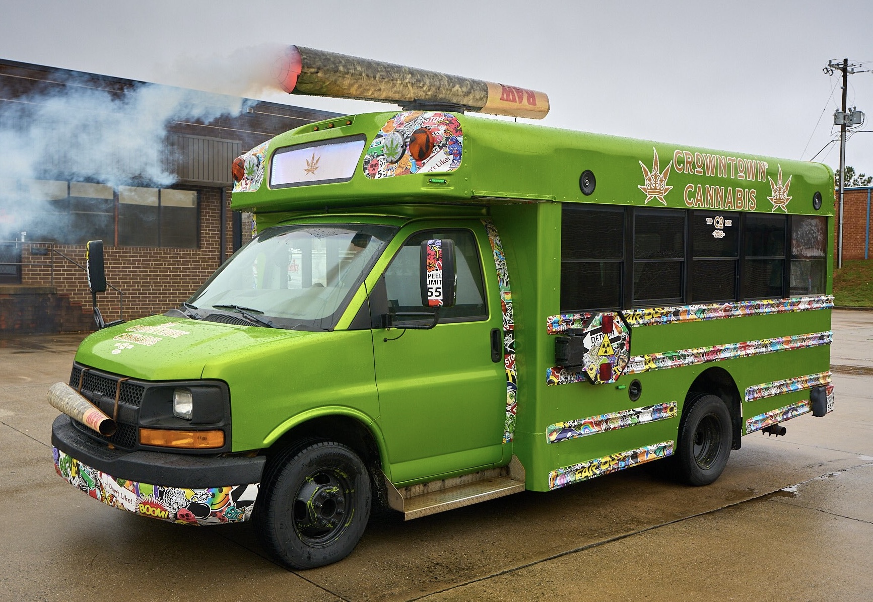 The Crowntown Cannabis CannaBUS — Charlotte's mobile dispensary